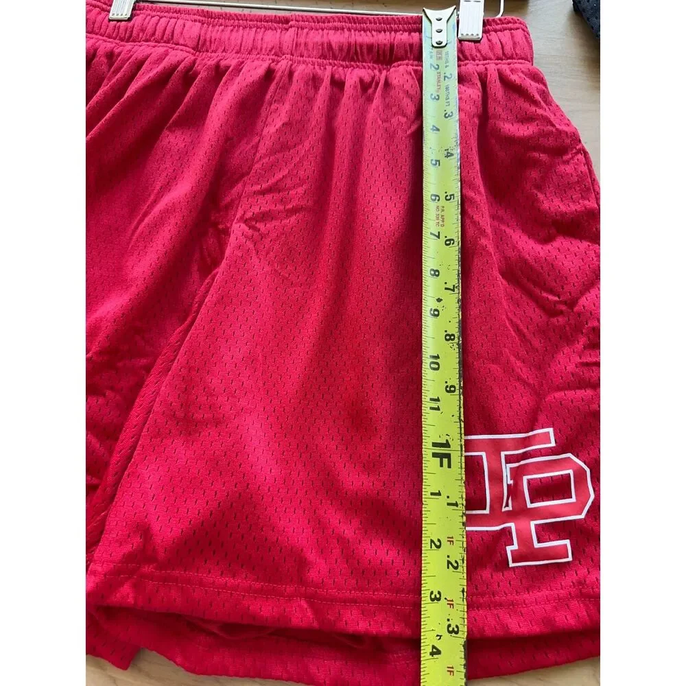 Inaka Power Mesh Shorts Men’s Medium Red White IP Athletic Gym Limited Release